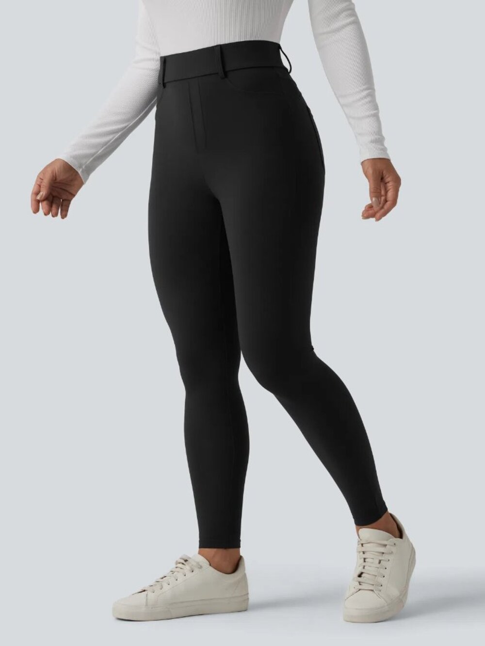 Halara Women's XS Black UltraSculpt™ High Waisted Casual Leggings with Pockets